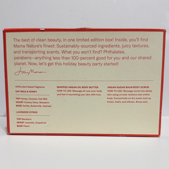 JOSIE MARAN THE BOD SQUAD 4-Pc. Body Butter+Sugar Scrub Set w/ARGAN OIL! F/S NIB - Picture 9 of 12